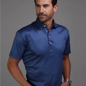 Semi-Spread Collar Polo for Men
Los Cabos Blue Star